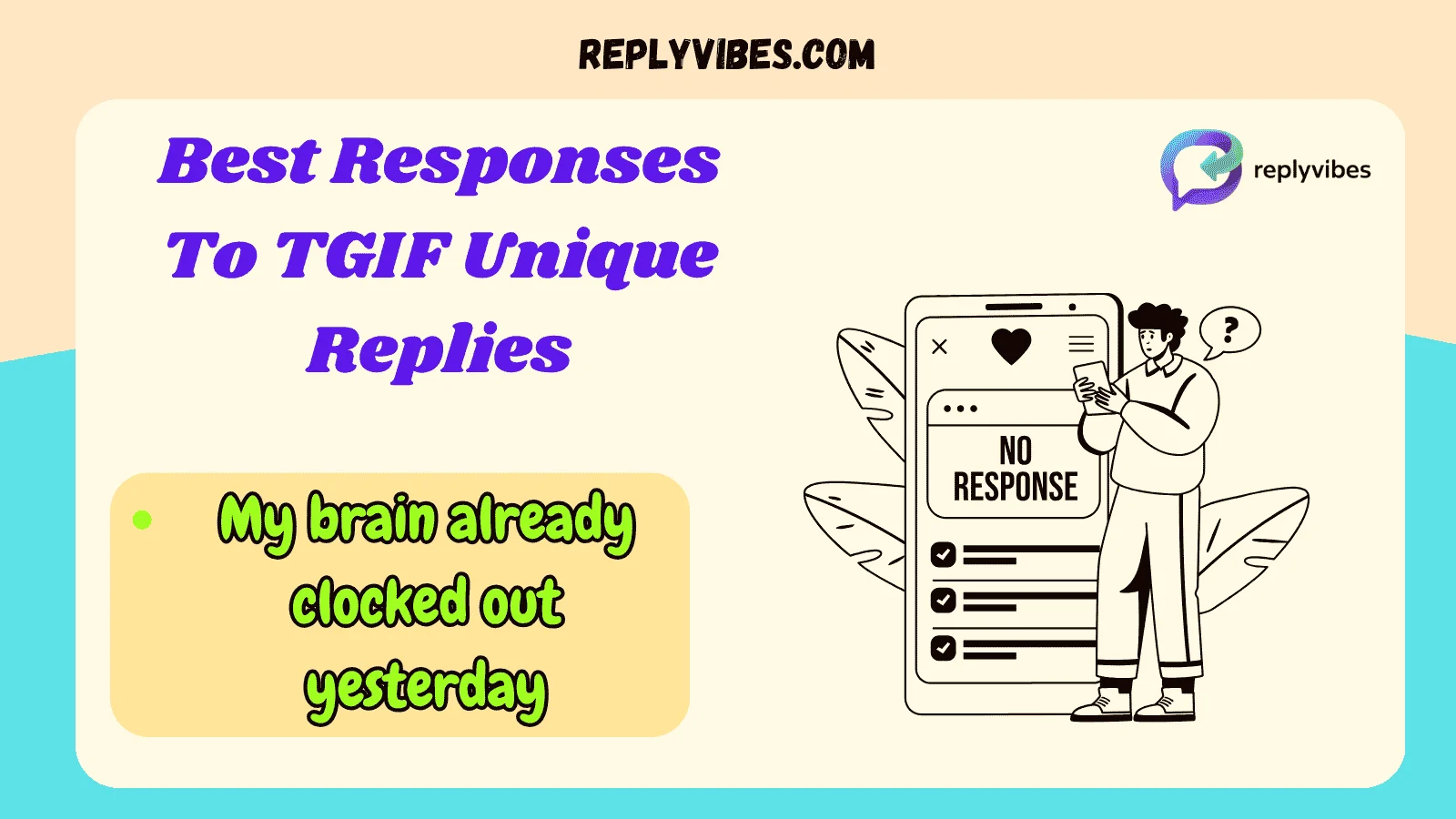 Best Responses To TGIF Unique Replies