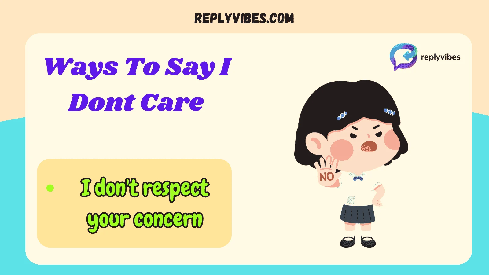 Ways To Say I Dont Care